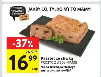 Intermarche Pasztet ze śliwką Intermarche Prosto Z Wędliniarni oferta