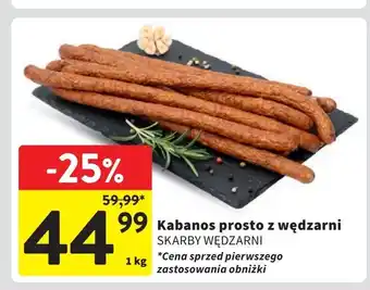 Intermarche Kabanosy z masarni Skarby Wędzarni oferta