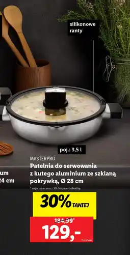 Lidl MASTERPRO Patelnia do serwowania z kutego aluminium oferta