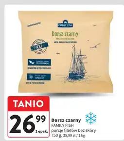 Intermarche Dorsz czarny filety Family Fish oferta