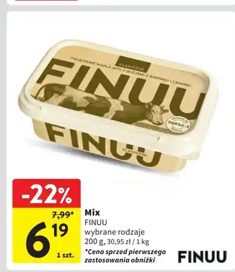 Intermarche Miks do smarowania Finuu Klasyczne oferta