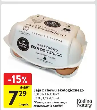 Intermarche Jaja ekologiczne Kotlina Natury oferta