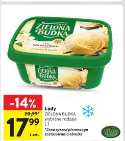 Intermarche Lody waniliowe z laską wanilii Zielona Budka oferta