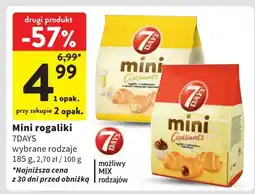 Intermarche Mini rogaliki kakaowe 7 Days oferta