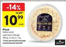 Intermarche Pizza 4 sery Papa Luigi oferta