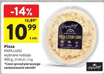 Intermarche Pizza 4 sery Papa Luigi oferta