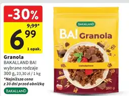 Intermarche Musli chrupiące 5 orzechów z czekoladą Bakalland Ba! oferta