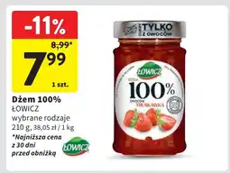 Intermarche Dżem truskawkowy Łowicz 100% Z Owoców oferta