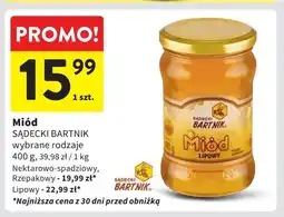 Intermarche Miód lipowy Bartnik Sądecki oferta