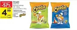 Intermarche Chrupki spirals ser z ketchupem Cheetos oferta