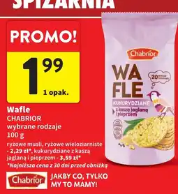 Intermarche Wafle kukurydziane z kaszą jaglaną i pieprzem Chabrior oferta