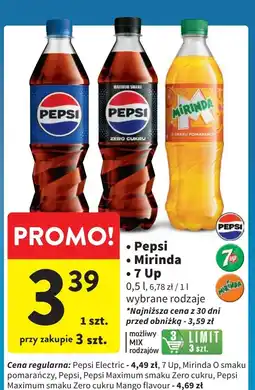 Intermarche Napój electric blue Pepsi oferta