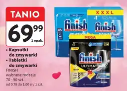 Intermarche Tabletki do zmywarek lemon Finish Ultimate Plus oferta