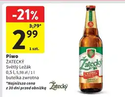 Intermarche Piwo Zatecky Svetly Lezak oferta