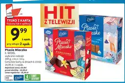 Intermarche Czekoladki śmietankowe E. Wedel Ptasie Mleczko oferta