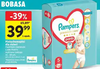 Intermarche Pieluchomajtki junior 5 Pampers Premium Care Pants oferta