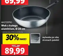 Lidl MASTERPRO Wok z kutego aluminium oferta