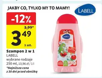 Intermarche Szampon do włosów kiwi truskawka Labell oferta