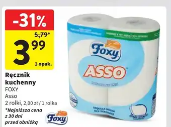 Intermarche Ręcznik papierowy Foxy Asso oferta