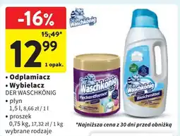 Intermarche Odplamiacz w proszku Der Waschkonig oferta