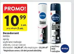 Intermarche Antyperspirant original Nivea Men Invisible Black & White oferta