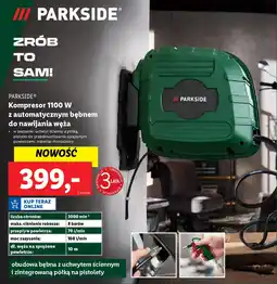 Lidl PARKSIDE Kompresor 1100 W oferta