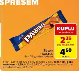 Carrefour Express Baton toffi Wedel oferta