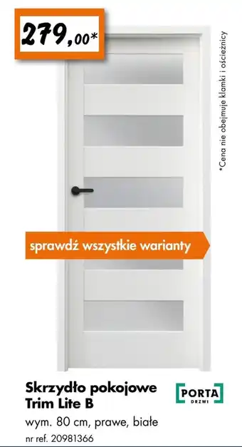 Bricoman Skrzydło drzwiowe Porta oferta