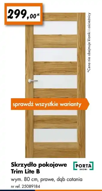 Bricoman Skrzydło drzwiowe Porta Drzwi oferta