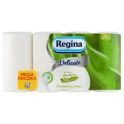 Makro Regina Delicate Papier toaletowy odświeżający aloes 16 rolek oferta