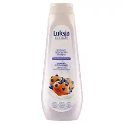 Makro Luksja Silk Care Kremowy płyn do kąpieli smakowita jagodowa babeczka 900 ml oferta