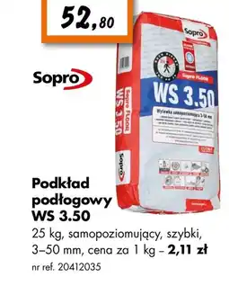 Bricoman Podkład podłogowy Sopro oferta