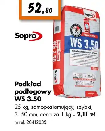 Bricoman Podkład podłogowy Sopro oferta