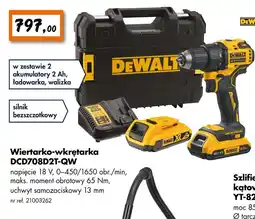 Bricoman Akumulatorowa wiertarko-wkrętarka Dewalt oferta