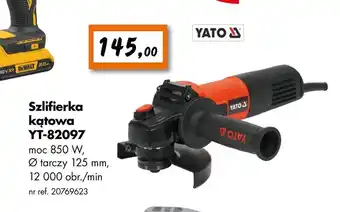 Bricoman Szlifierka kątowa Yato oferta