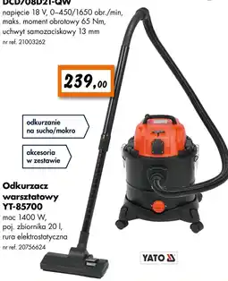 Bricoman Odkurzacz warsztatowy Yato oferta