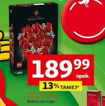 Auchan Bukiet róż LEGO oferta