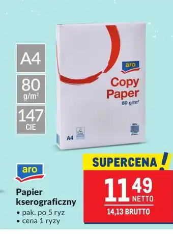 Makro Papier kserograficzny Aro oferta