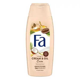 Auchan Fa Cream & Oil Cacao Kremowy żel pod prysznic 400 ml oferta