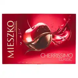 Auchan Mieszko Cherrisimo Classic Praliny z wiśnią w alkoholu 285 g oferta