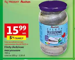 Auchan Filety śledziowe Auchan oferta