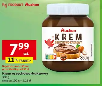 Auchan Krem orzechowy Auchan oferta