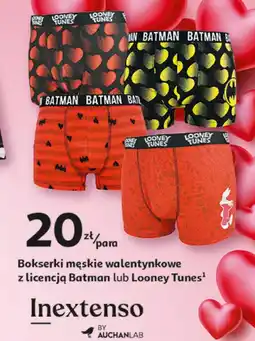 Auchan Bokserki męskie Batman oferta