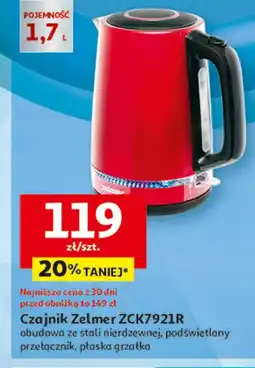 Auchan Czajnik elektryczny Zelmer oferta