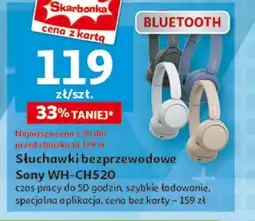 Auchan Słuchawki bluetooth Sony oferta