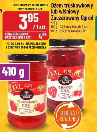 Polomarket Dżem truskawkowy lub wiśniowy Zaczarowany Ogród oferta