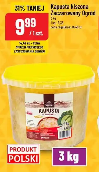 Polomarket Kapusta kiszona Zaczarowany Ogród oferta