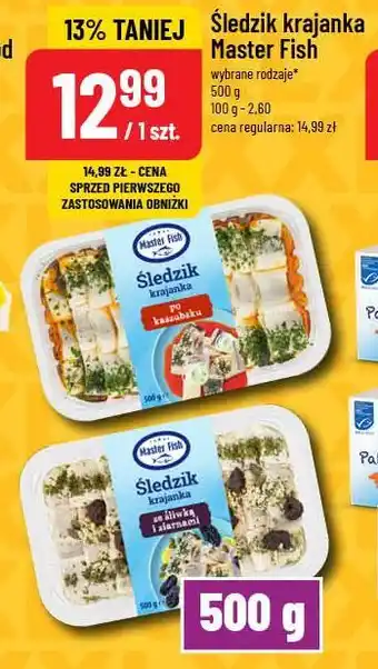 Polomarket Śledzik krajanka Master Fish oferta