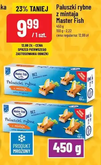 Polomarket Paluszki rybne z mintaja Master Fish oferta