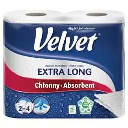 Hala Wola Velvet Extra Long Ręcznik papierowy 2 rolki oferta